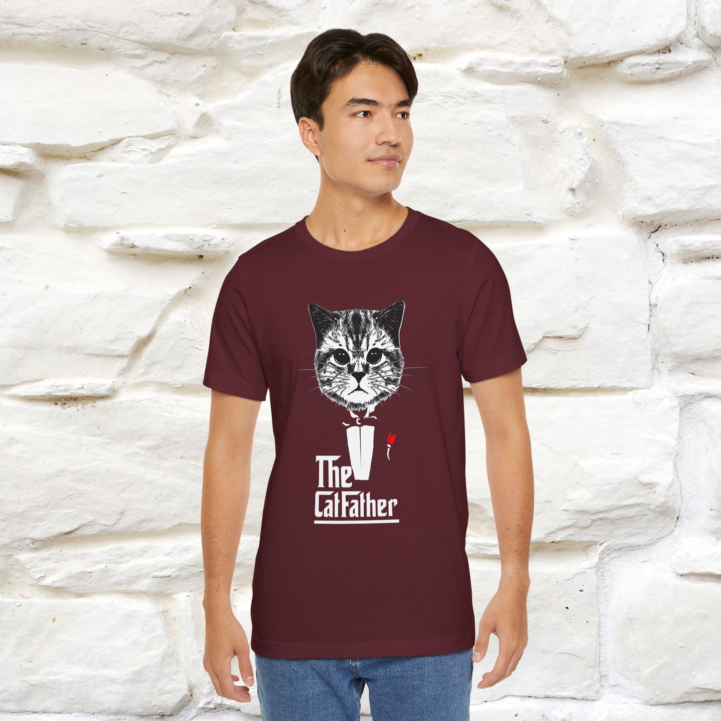 The Cat Father T-Shirt | Iconic Cat Lover Tee for Men & Women | 100% Cotton*