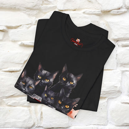 "Black Catty Cocktails" T-Shirt for Men & Women | 100% Cotton*