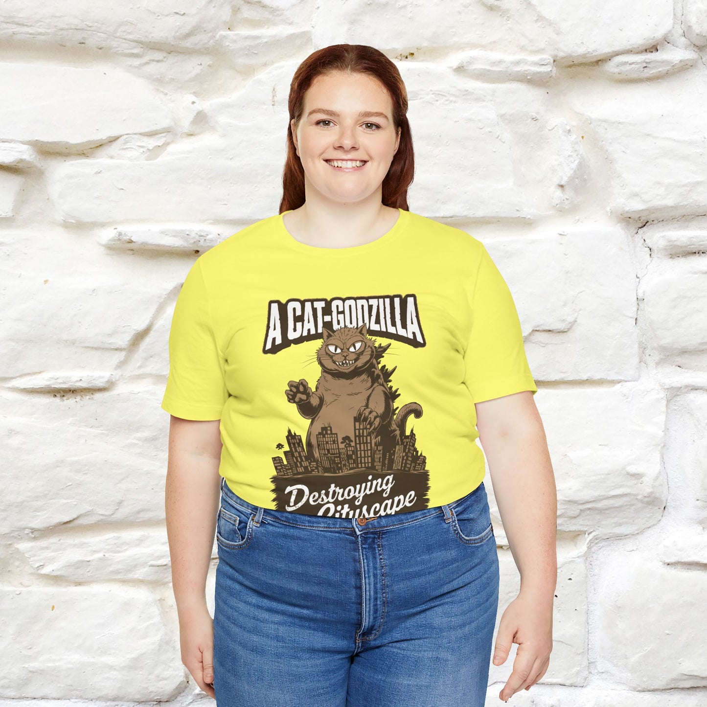 ''A Cat-Godzilla ''| CatT-Shirt | Nunu&Miao Studio