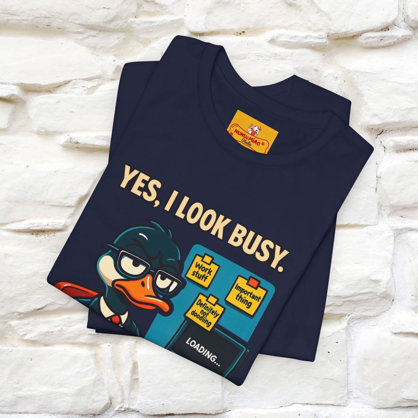 ''Yes, I Look Busy. No I'm Not.''|  Sarcastic Cat T-Shirt | Nunu&Miao Studio