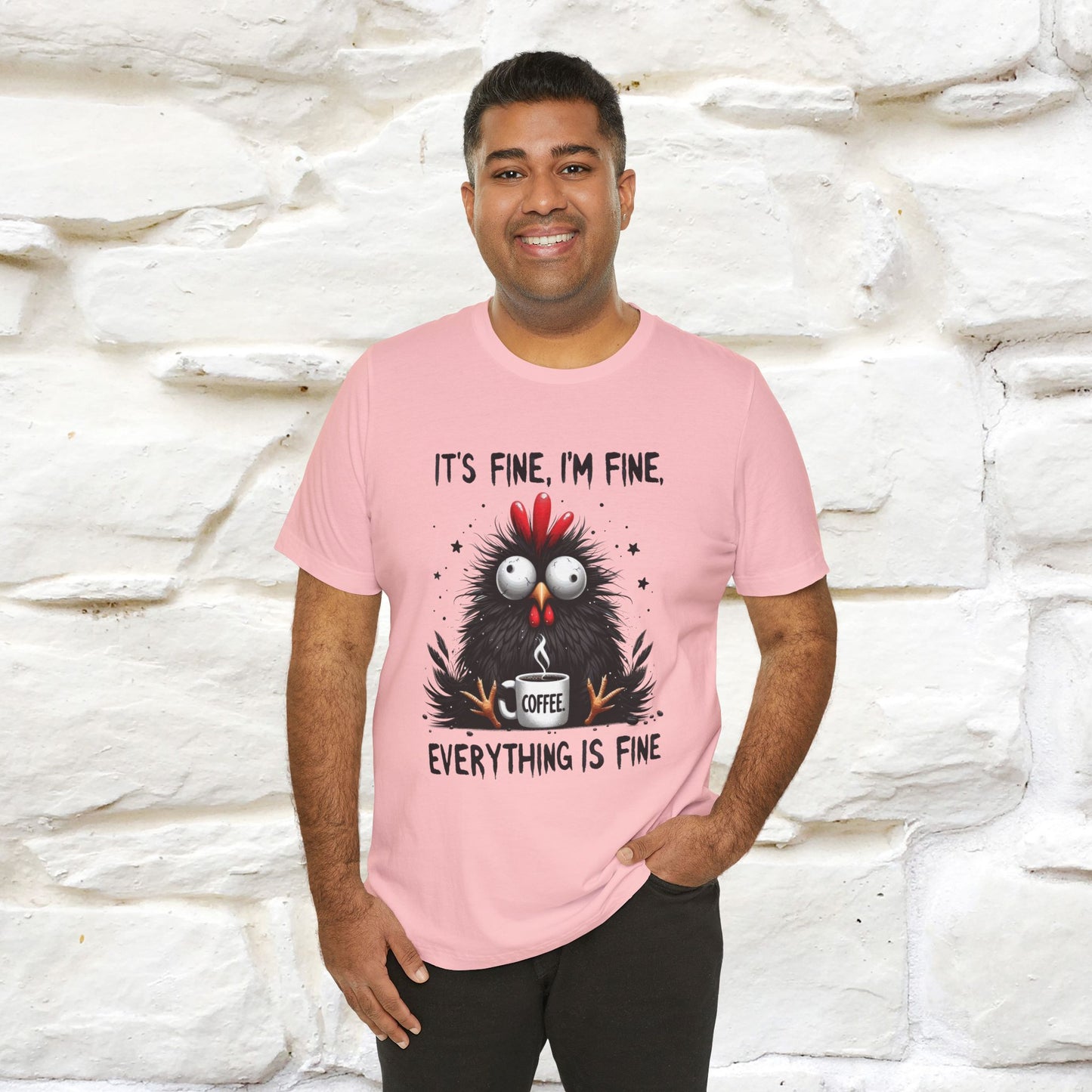 "Everything Is Fine" |Funny T-Shirt | Nunu&Miao Studio