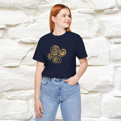 "Mandala Cat'' Cat T-Shirt Front and Back Design | Nunu&Miao Studio