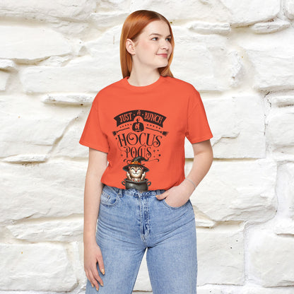 "Just A Bunch Of Hocus Pocus" Cat  T-shirt |Nunu&Miao Studio
