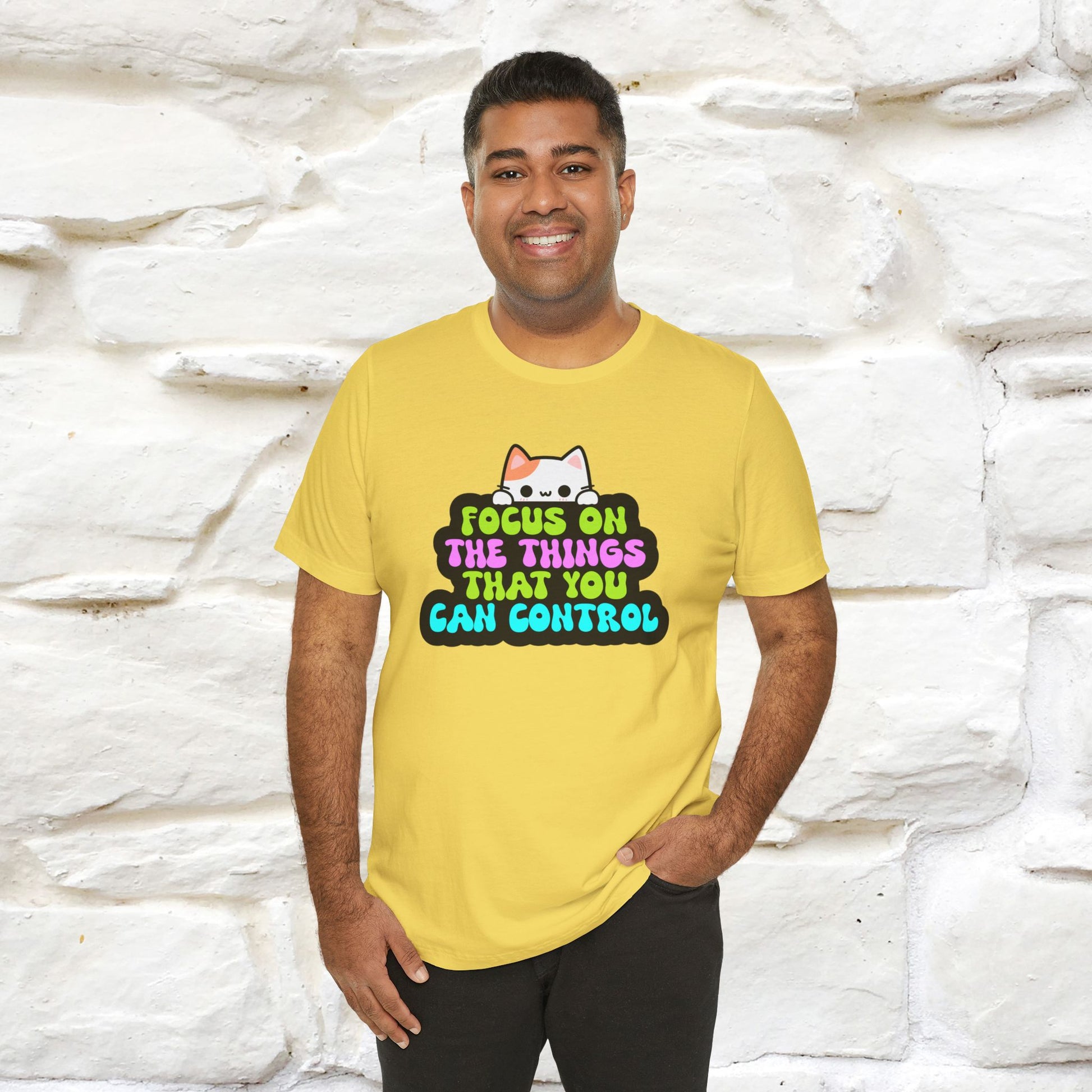 "Focus On The Things ....." T-shirt | Nunu&Miao Studio - Nunu&Miao Studio