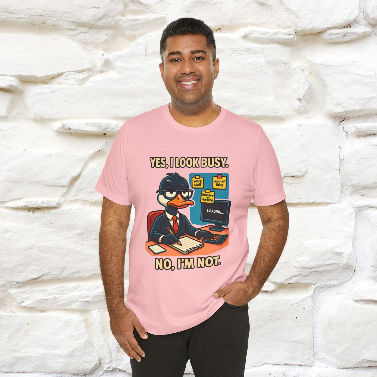 ''Yes, I Look Busy. No I'm Not.''|  Sarcastic Cat T-Shirt | Nunu&Miao Studio