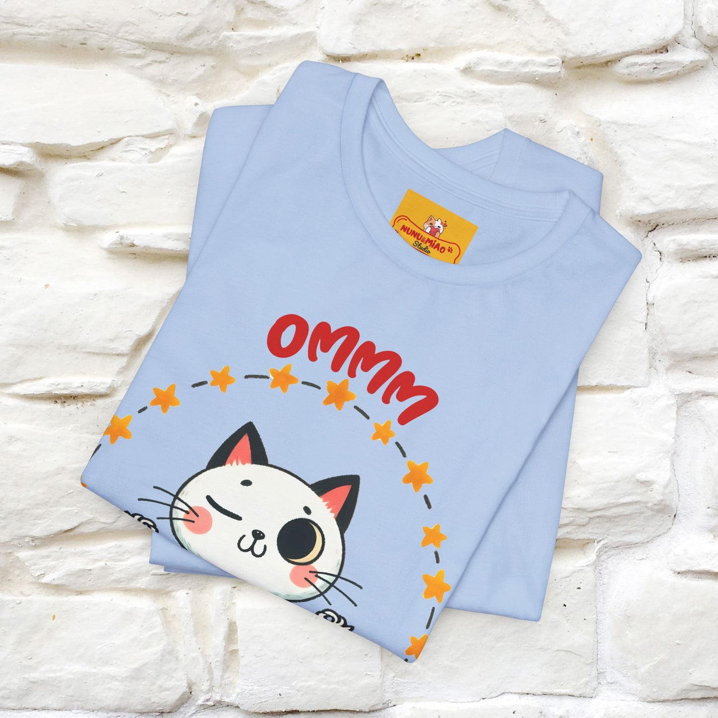 ''Ommm, Keep Calm'' Cat T-Shirt | Nunu&Miao Studio