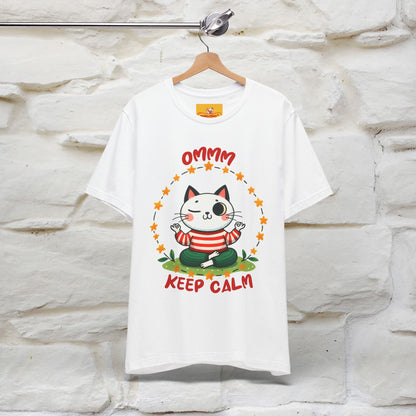 ''Ommm, Keep Calm'' Cat T-Shirt | Nunu&Miao Studio