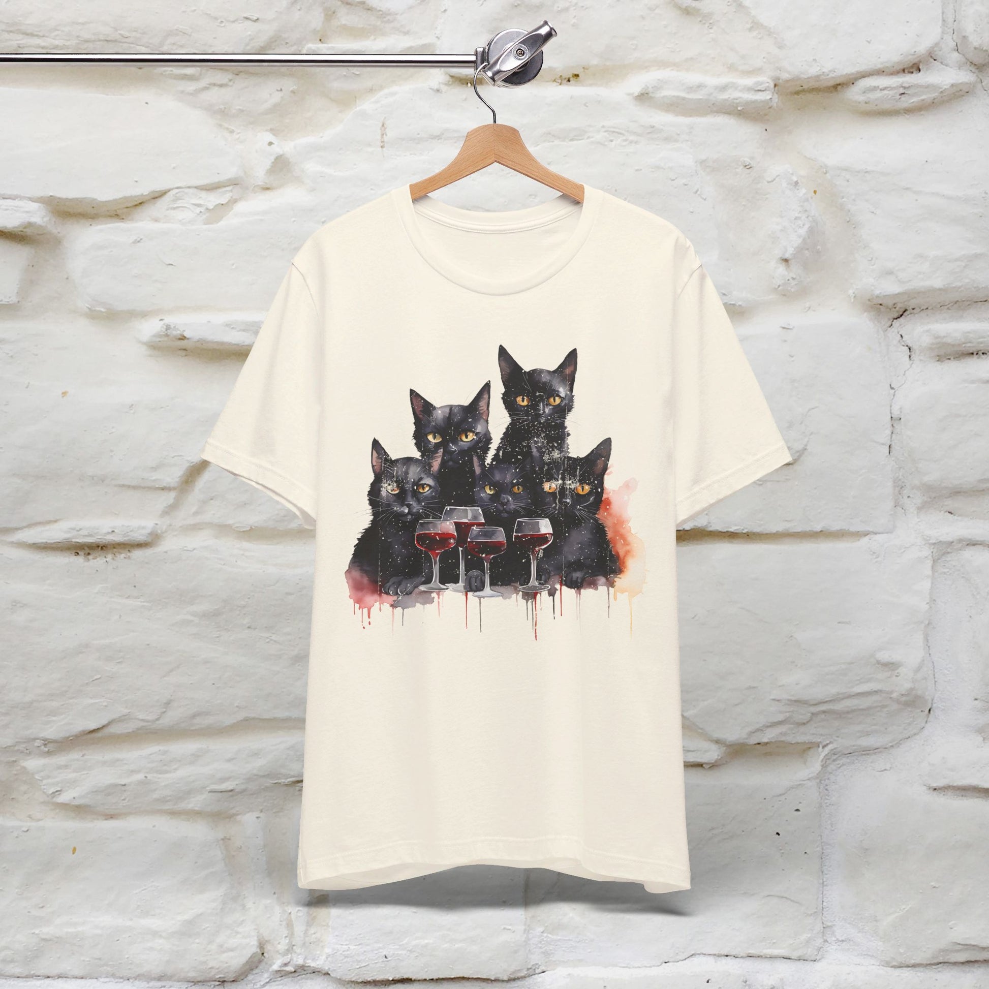 "Catty Cocktails'' T-shirt for Women 100% Cotton* - Nunu&Miao Studio