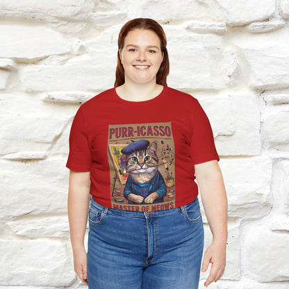 ''Purr-Icasso Masters Of Meows'' | CatT-Shirt | Nunu&Miao Studio