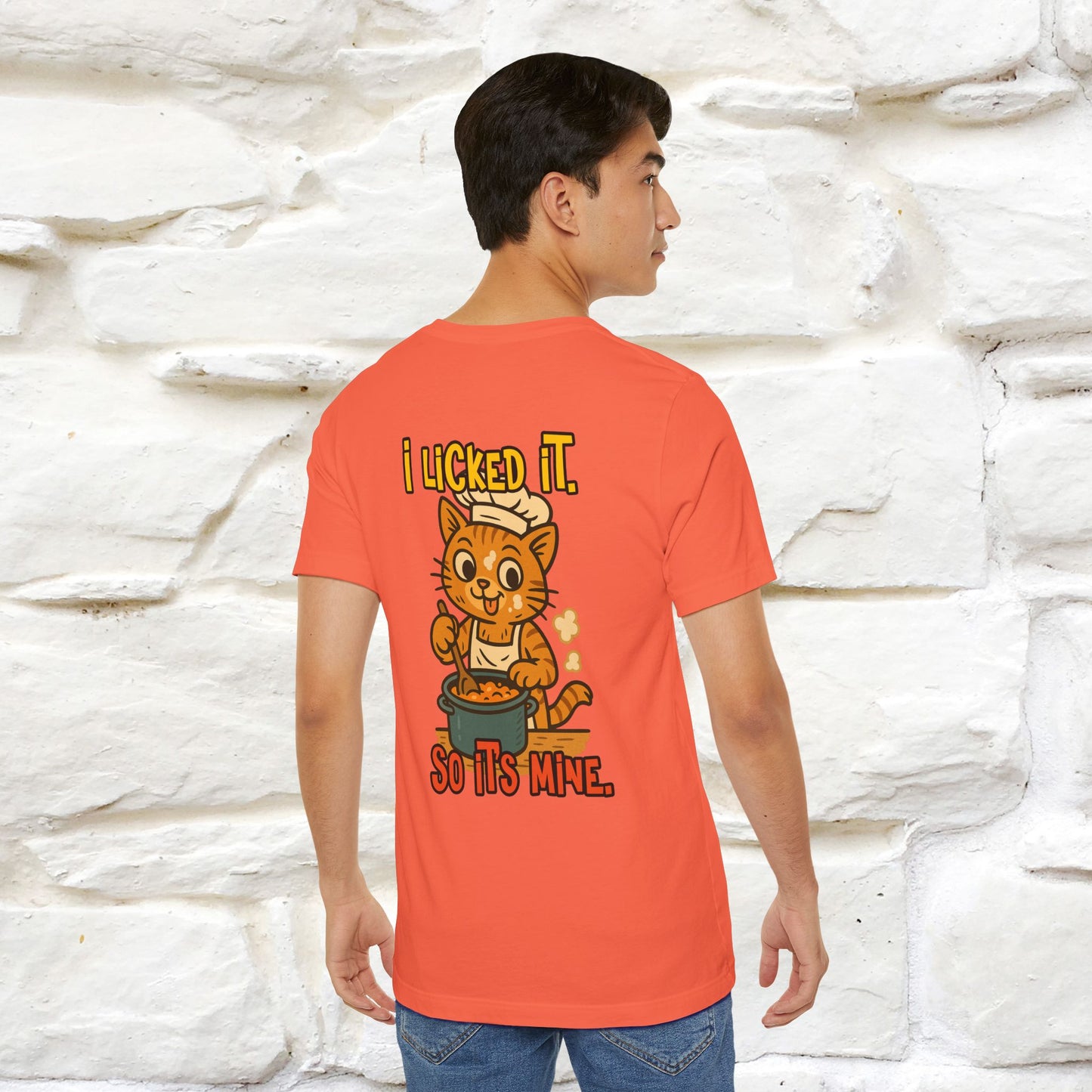 "I Licked It. It's Mine  " |Cat T-Shirt | Nunu&Miao Studio
