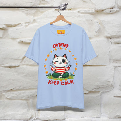 ''Ommm, Keep Calm'' Cat T-Shirt | Nunu&Miao Studio