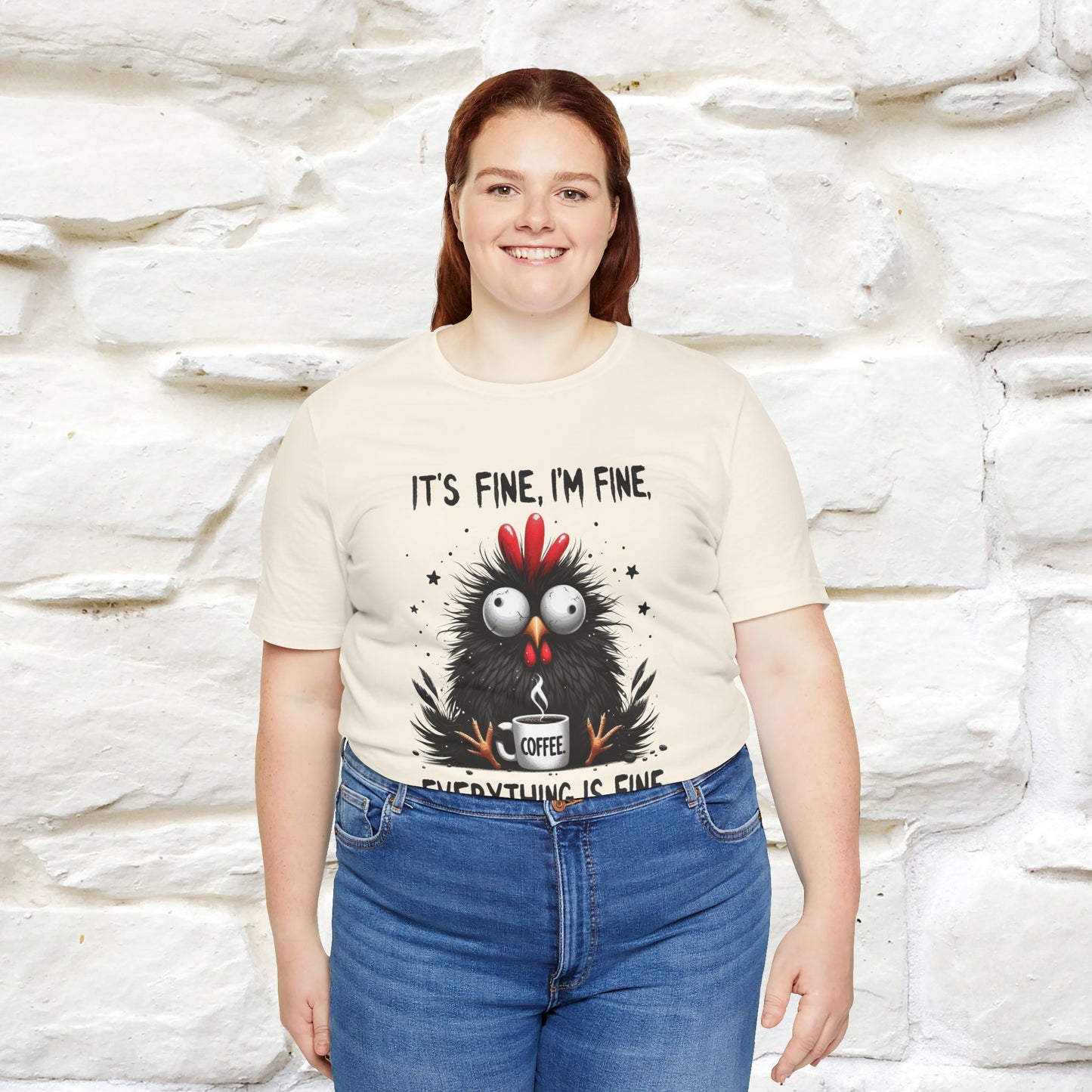 "Everything Is Fine" |Funny T-Shirt | Nunu&Miao Studio