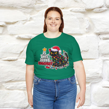 “Is This Jolly Enough?” | Cat T-Shirt | Nunu&Miao Studio