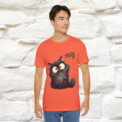 ''What ?'' | Cat T-Shirt  | Nunu&Miao Studio