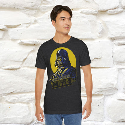 Cat I Am Your Father T-Shirt | Fun Cat & Movie Parody Tee for Men & Women | 100% Cotton