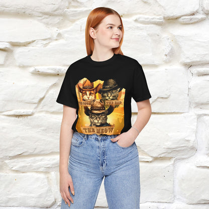 ''The Good, the Bad, and the Meow''| CatT-Shirt | Nunu&Miao Studio