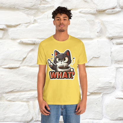 ''What !'' | Cat T-Shirt  | Nunu&Miao Studio
