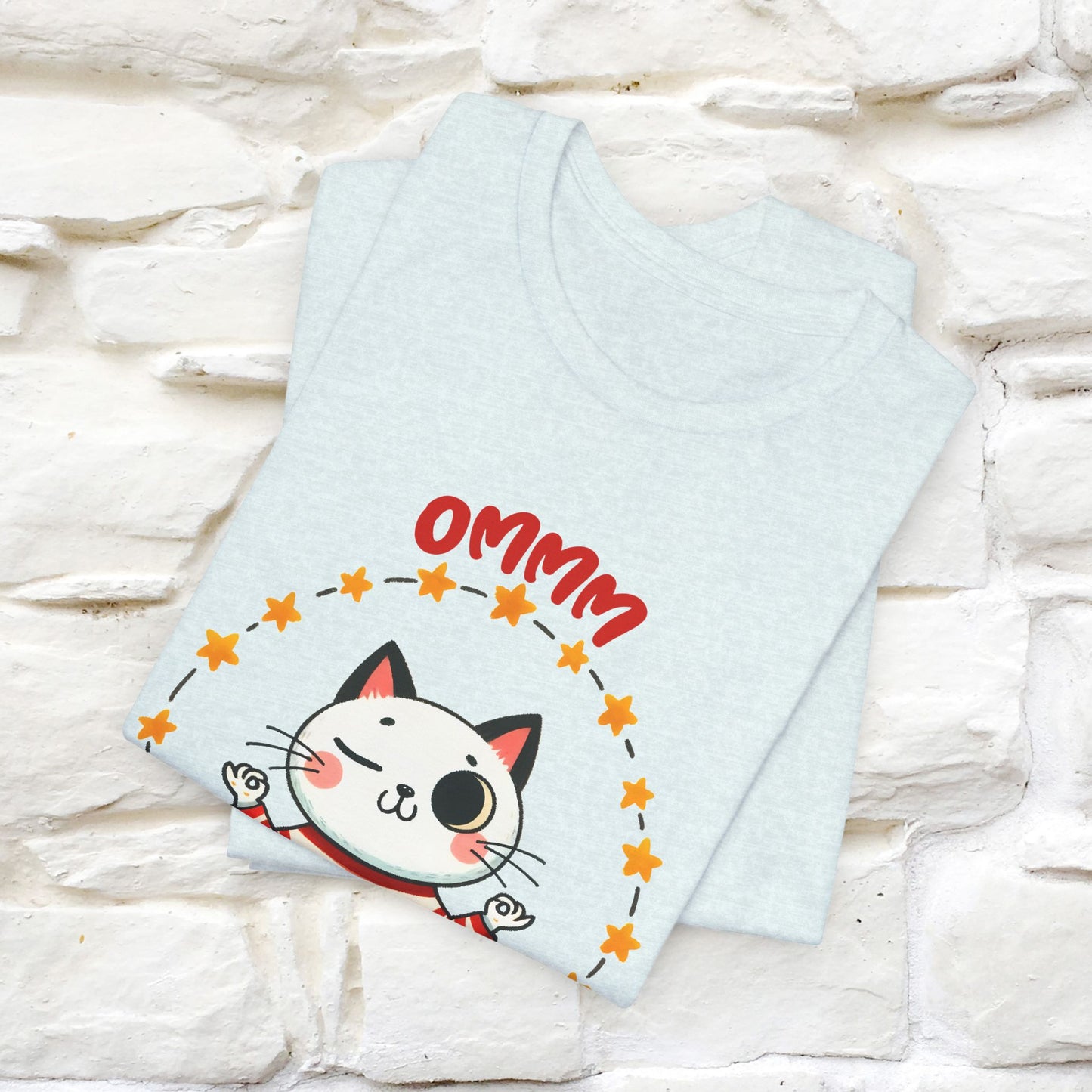 "Ommm Keep Calm" Cat T-Shirt for Men & Women | 100% Cotton* | Funny Tee 🐾