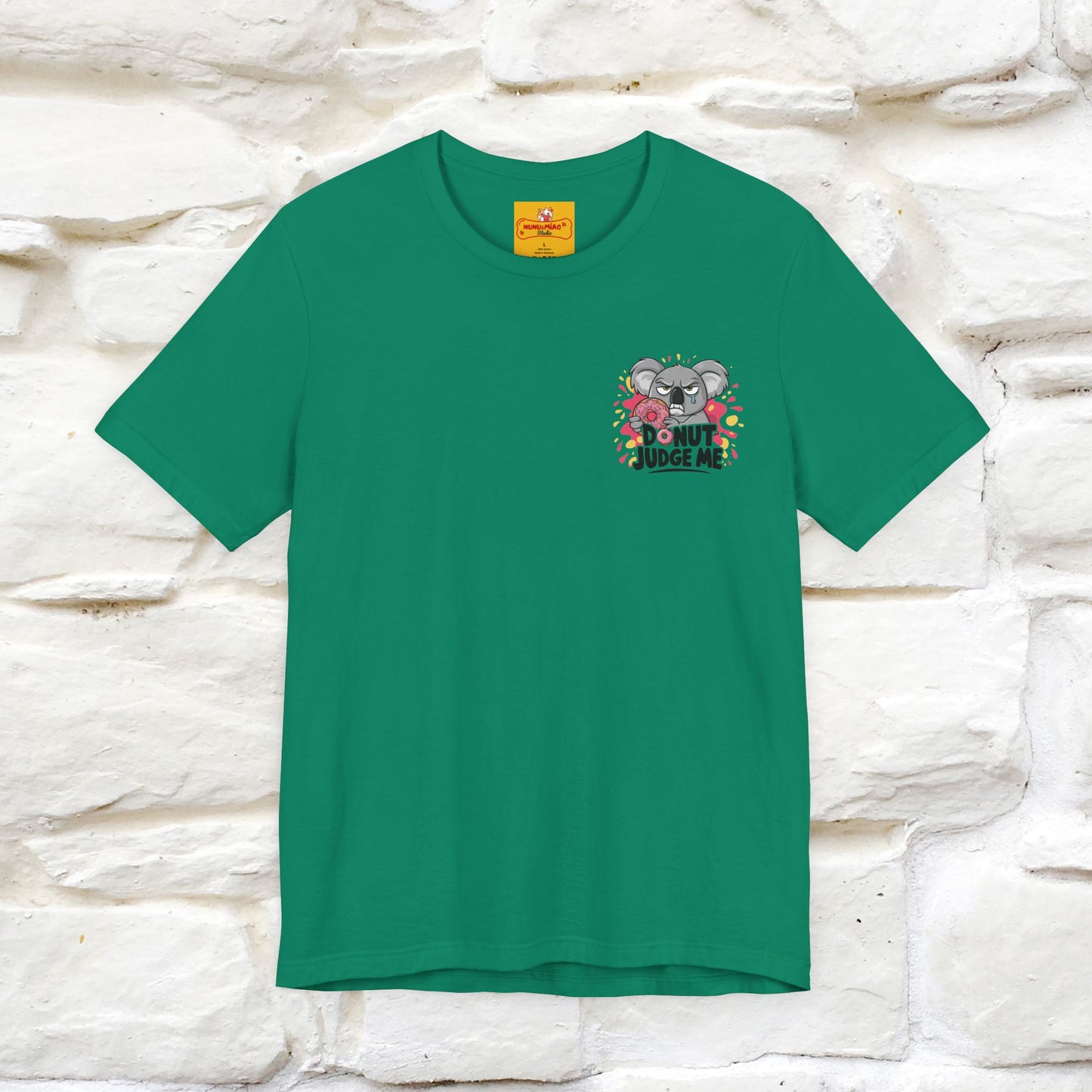"Donut Judge Me " |Funny  T-Shirt | Front & Back Design | Nunu&Miao Studio