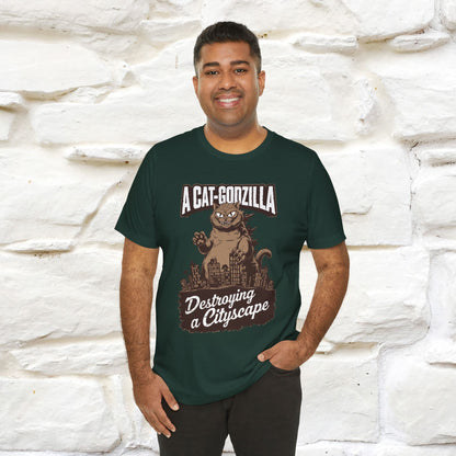 ''A Cat-Godzilla ''| CatT-Shirt | Nunu&Miao Studio