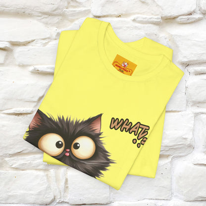 ''What ?'' | Cat T-Shirt  | Nunu&Miao Studio