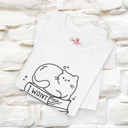 "I Won't Be Missing You" Cute Cat T-Shirt for Men & Women | 100% Cotton* 🐾