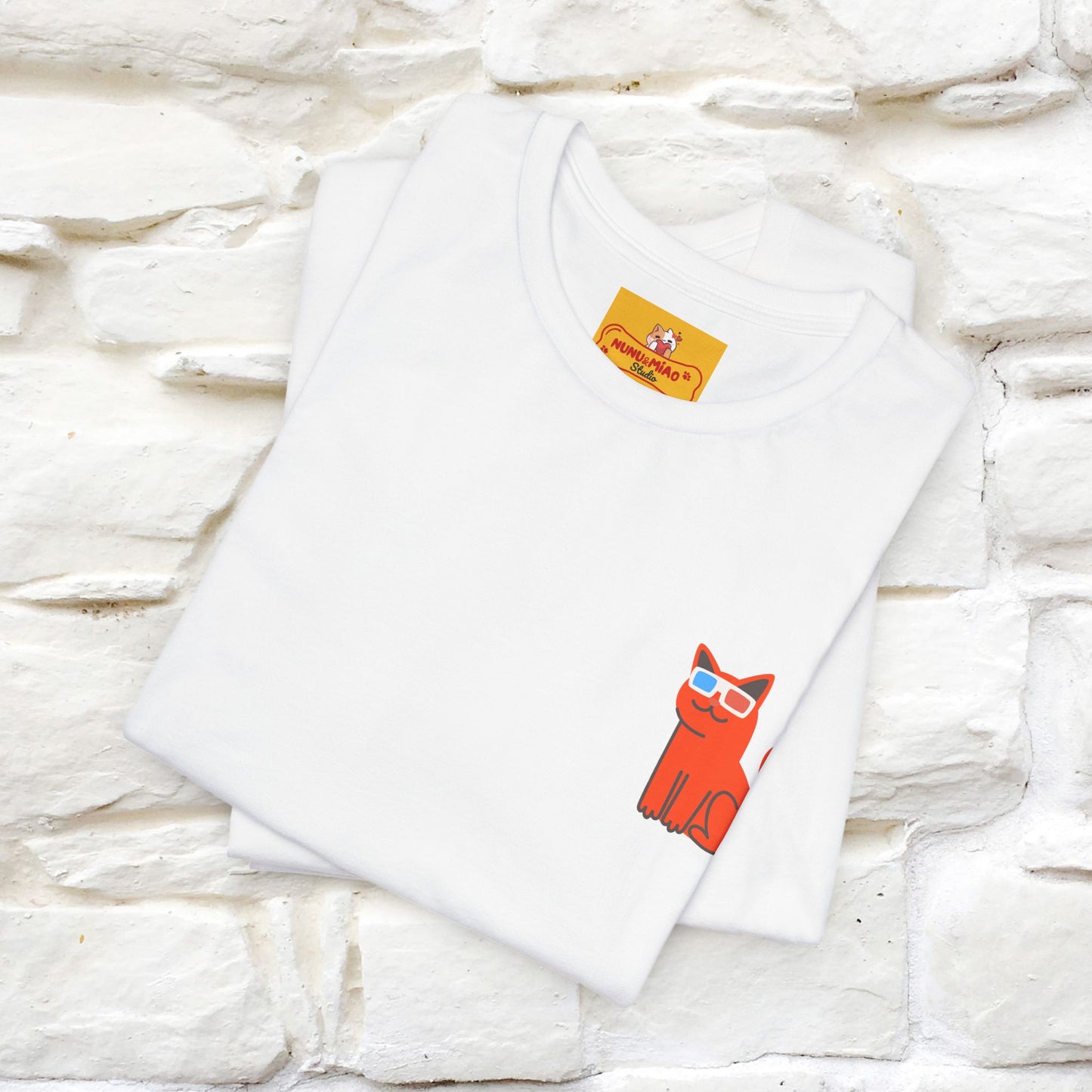 "See the Good in Yourself and Others" Cat T-Shirt | Front & Back Design | Nunu&Miao Studio
