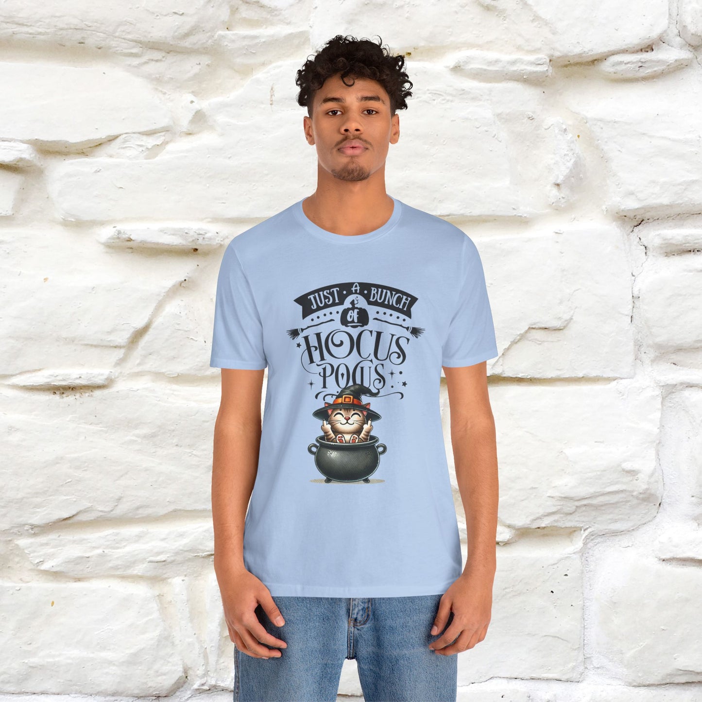 "Just A Bunch Of Hocus Pocus" Cat  T-shirt |Nunu&Miao Studio