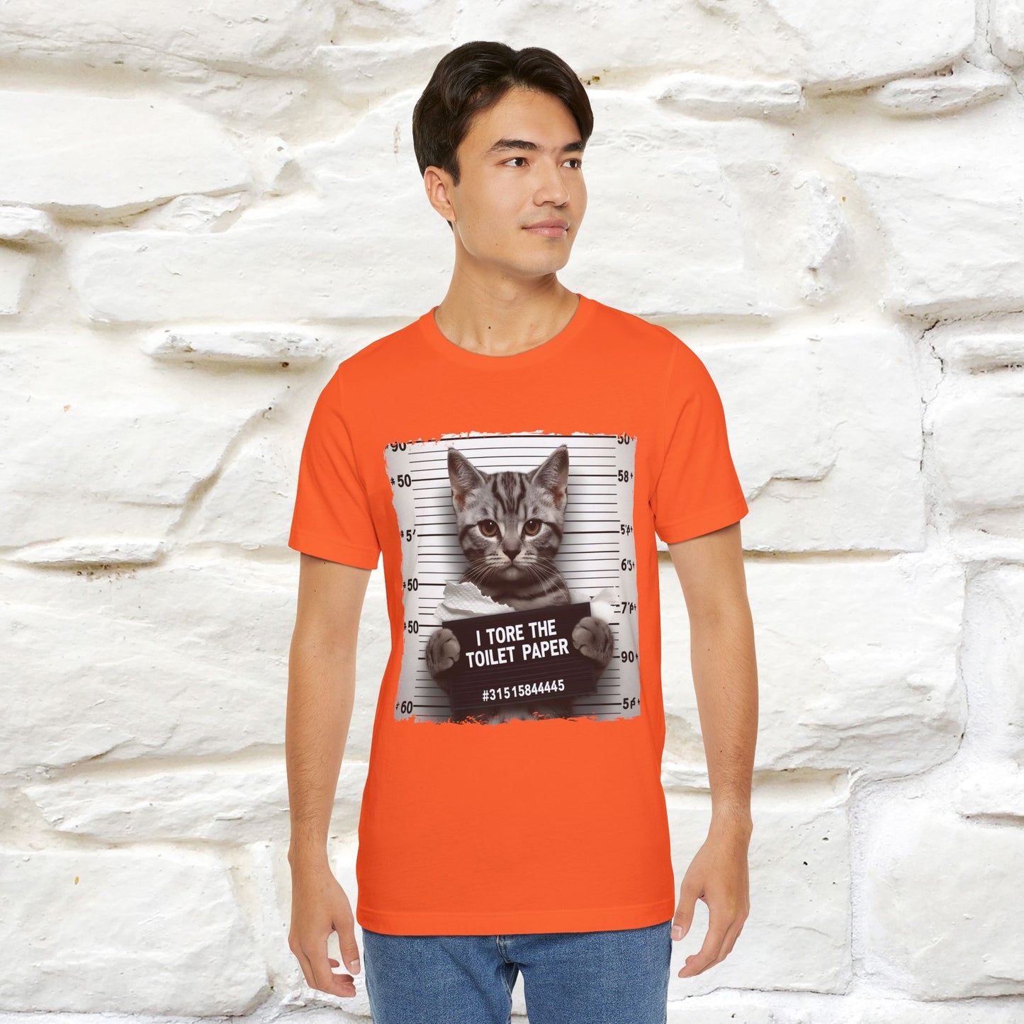 ''I Tore The Toilet Paper'' | Funny Cat T-Shirt | Nunu&Miao Studio