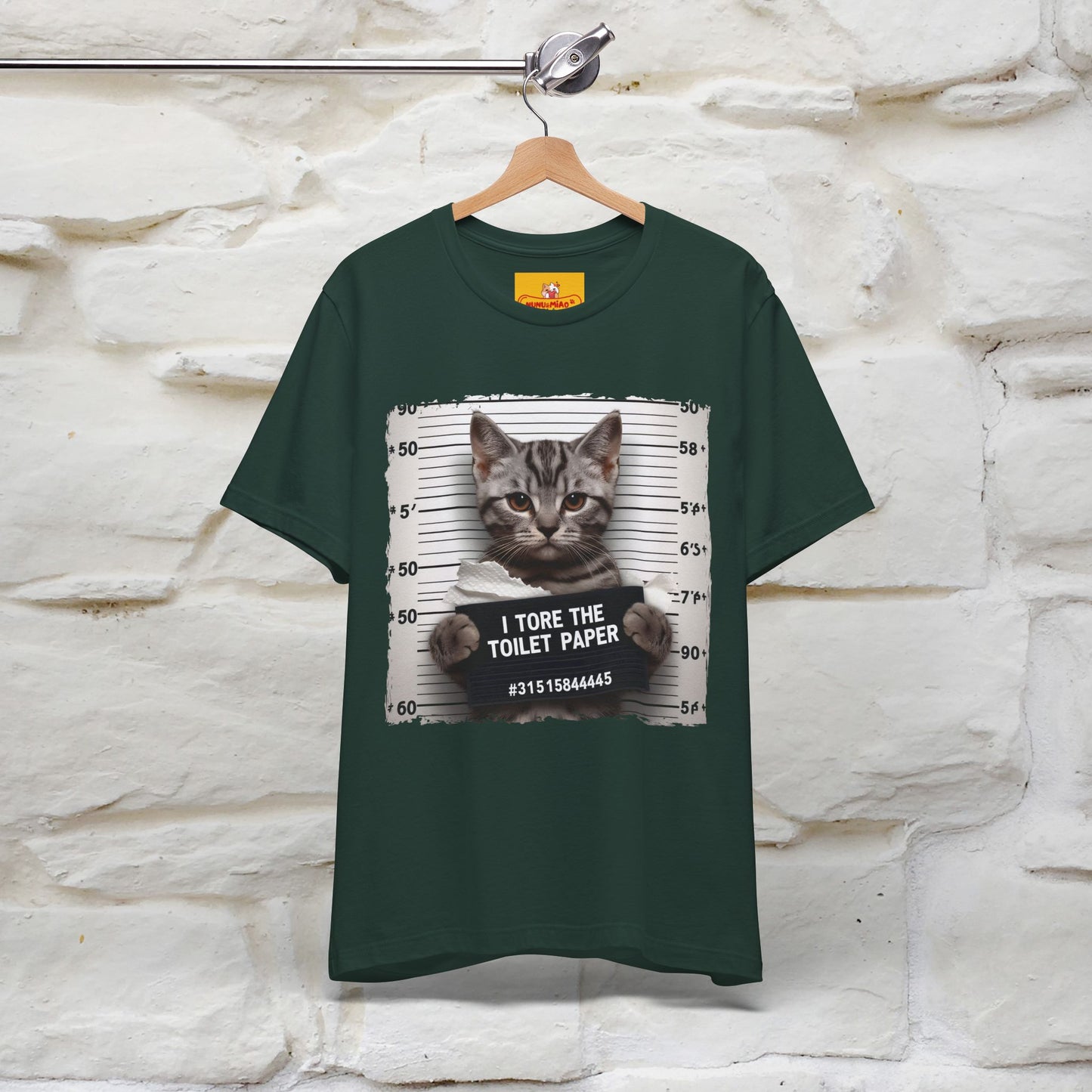 ''I Tore The Toilet Paper'' | Funny Cat T-Shirt | Nunu&Miao Studio
