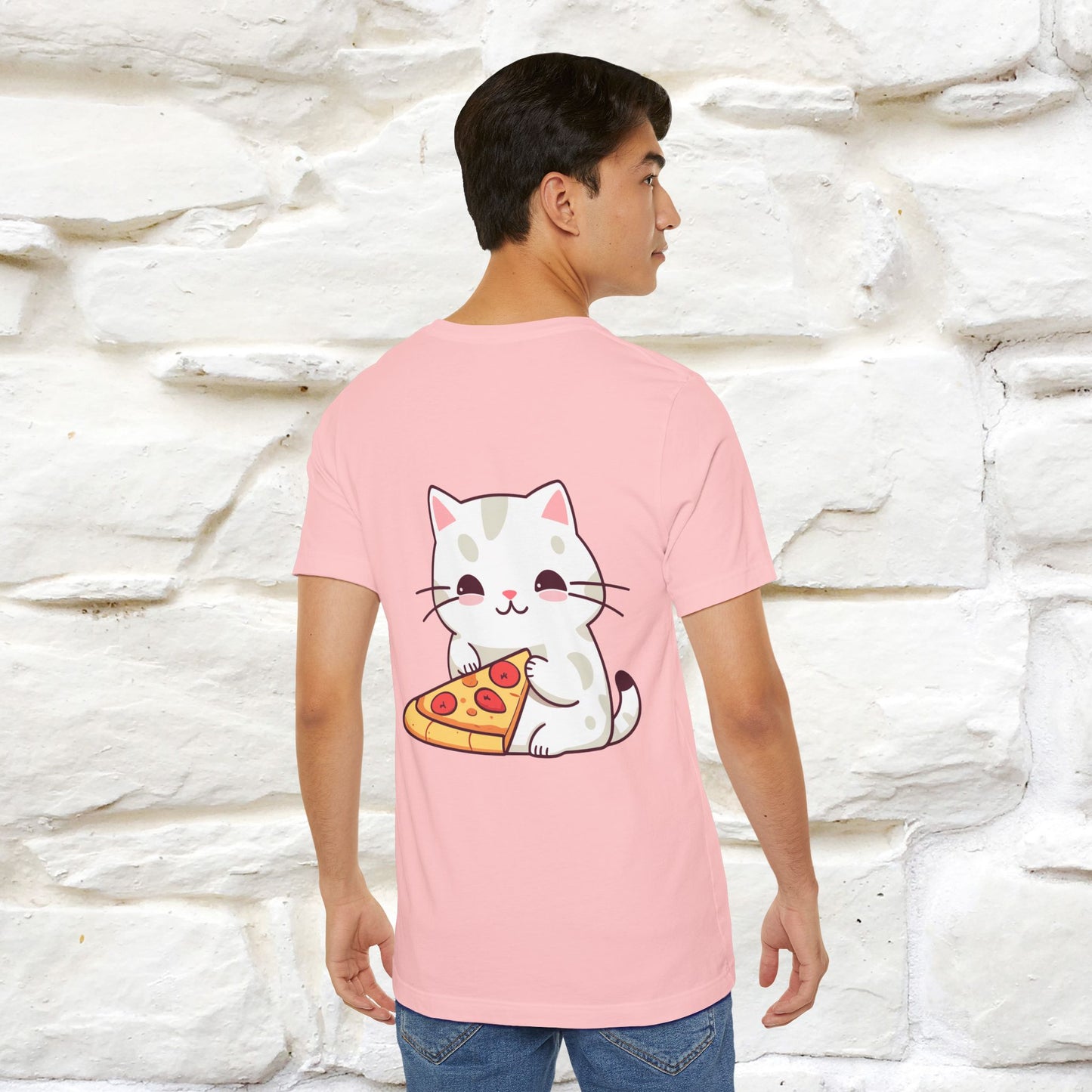"I Love Pizza"| Cat T-shirt | Nunu&Miao Studio