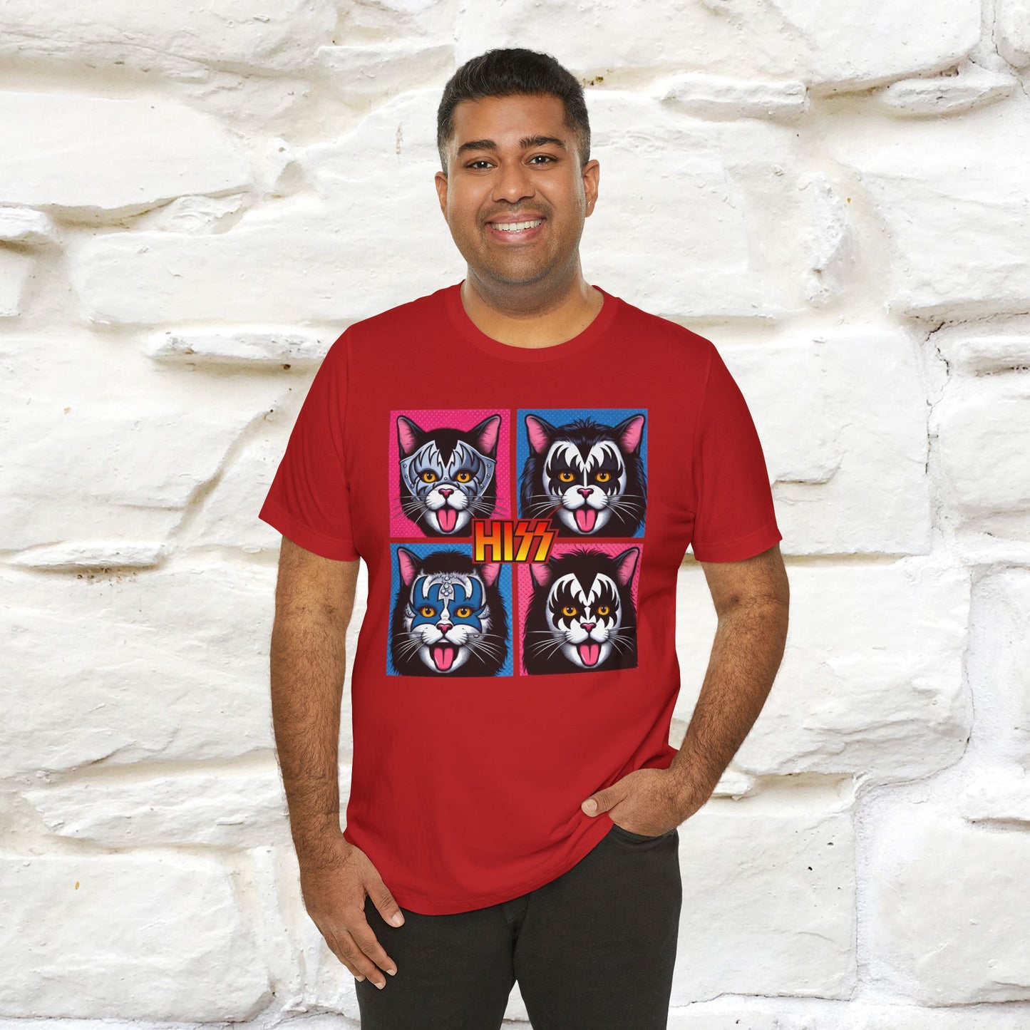 Hiss T-Shirt | Playful Cat Lover Tee for Men & Women | 100% Cotton*