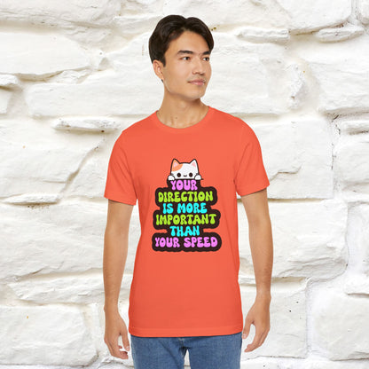 "Your Direction Is More ..." |  Cat T-shirt | Nunu&Miao Studio - Nunu&Miao Studio