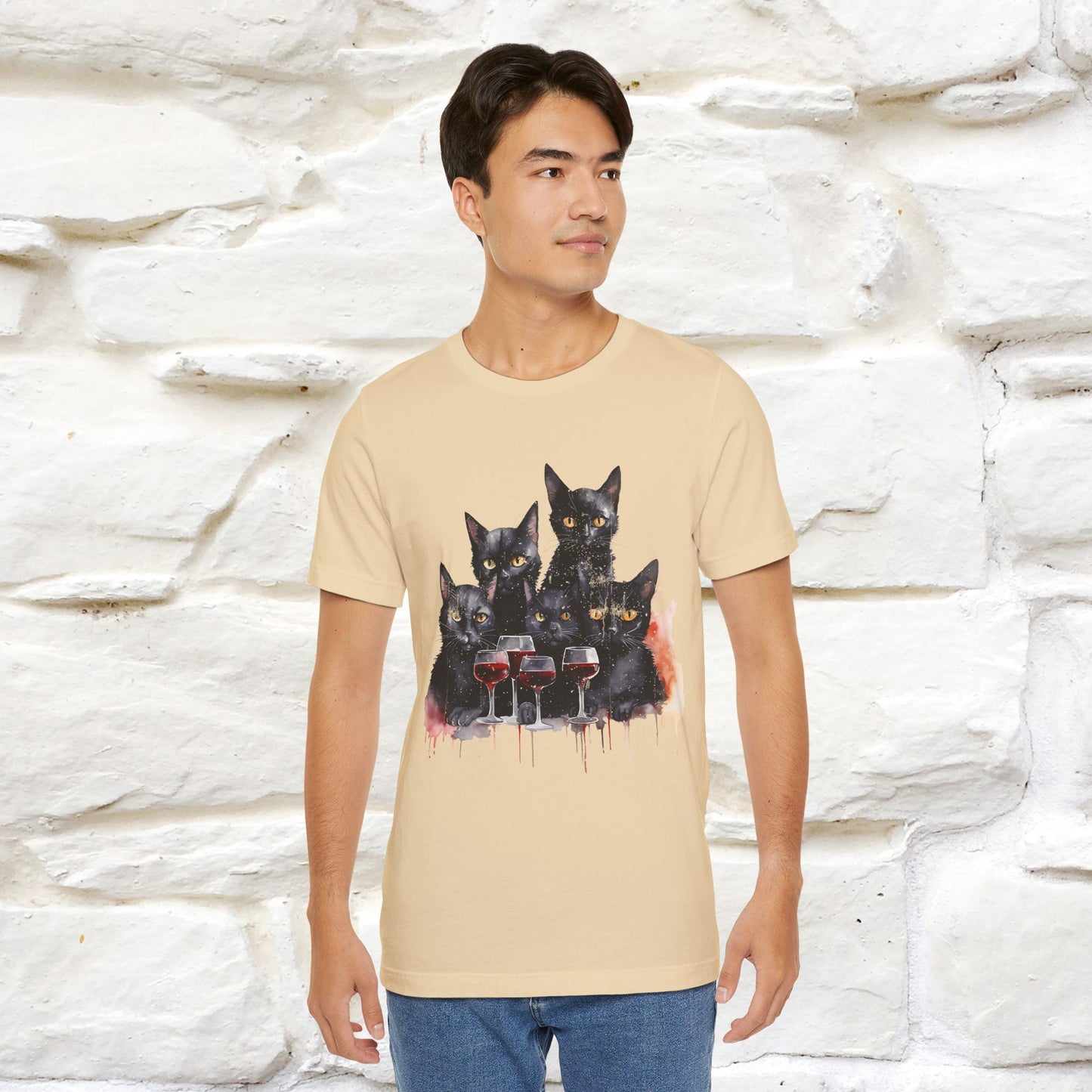 "Black Catty Cocktails" T-Shirt for Men & Women | 100% Cotton*