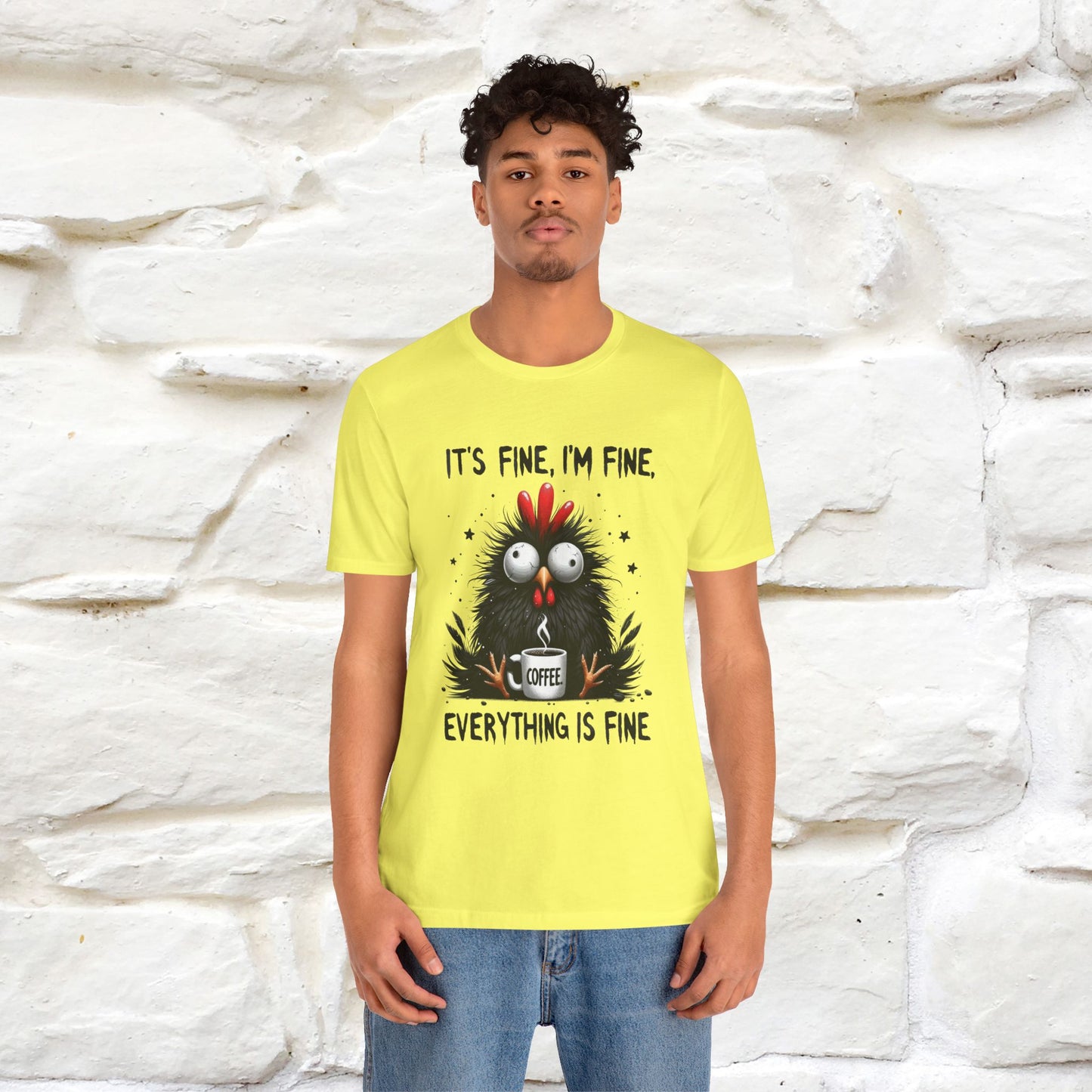 "Everything Is Fine" |Funny T-Shirt | Nunu&Miao Studio