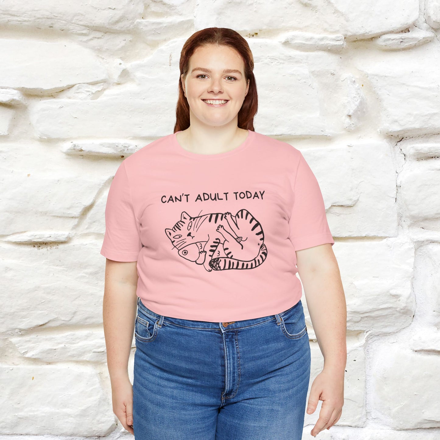 "Can't Adult Today" |Cat T-Shirt | Nunu&Miao Studio