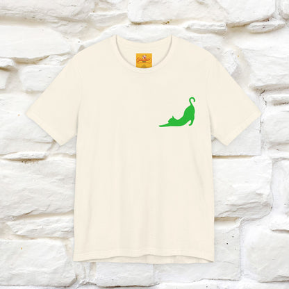 "Take a Deep Breath & Try All Over Again" Cat T-Shirt| Front & Back Design | Nunu&Miao Studio
