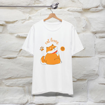 "Cat Lover" T-Shirt for Men & Women | 100% Cotton | Purrfect Gift for Cat Enthusiasts