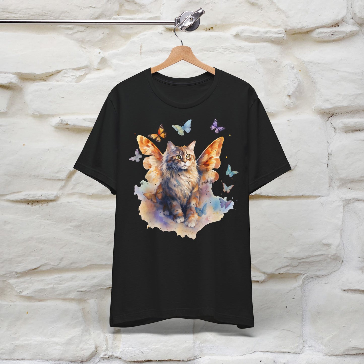 "Meow-velous Butterflies" T-shirt for Women | 100% Cotton*