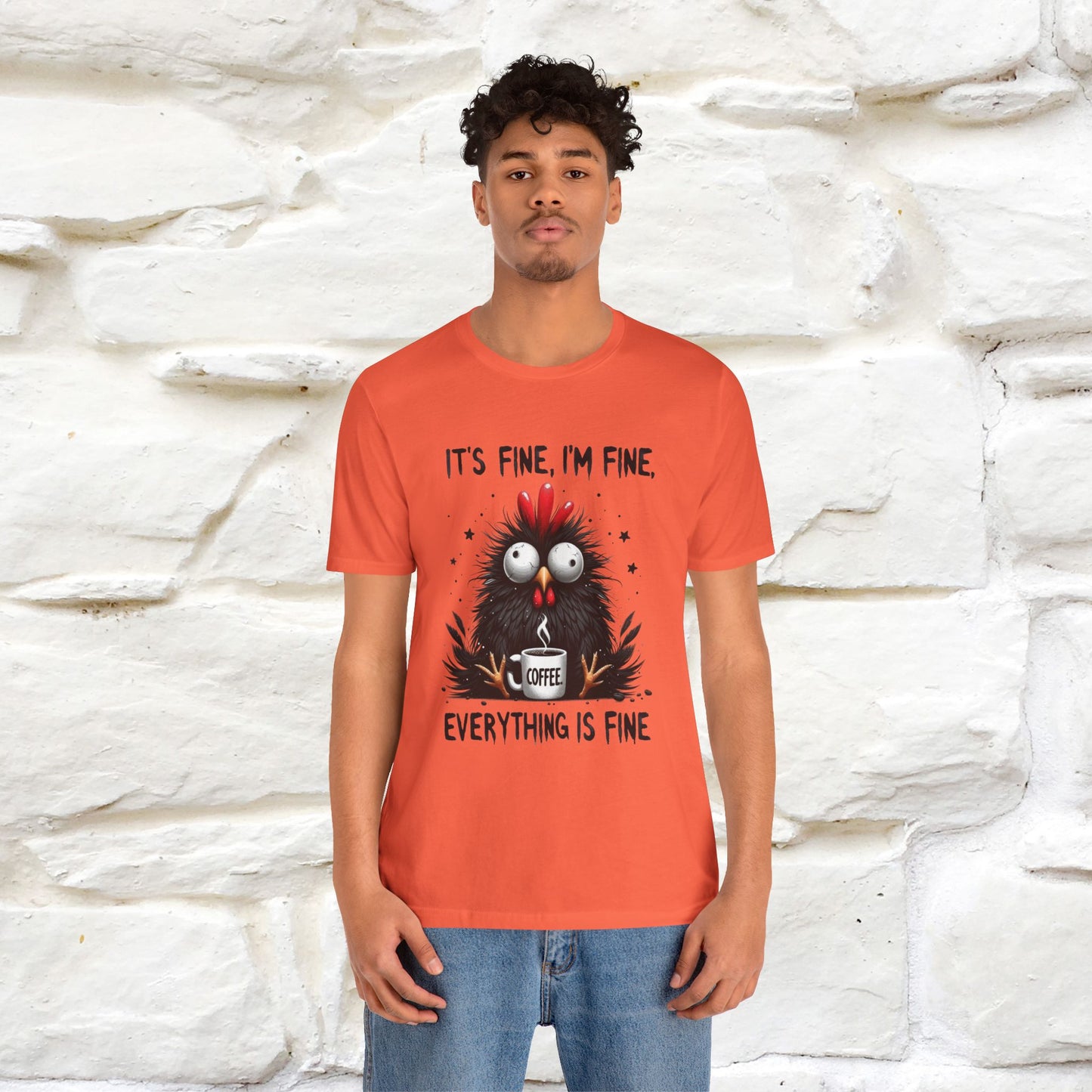 "Everything Is Fine" |Funny T-Shirt | Nunu&Miao Studio