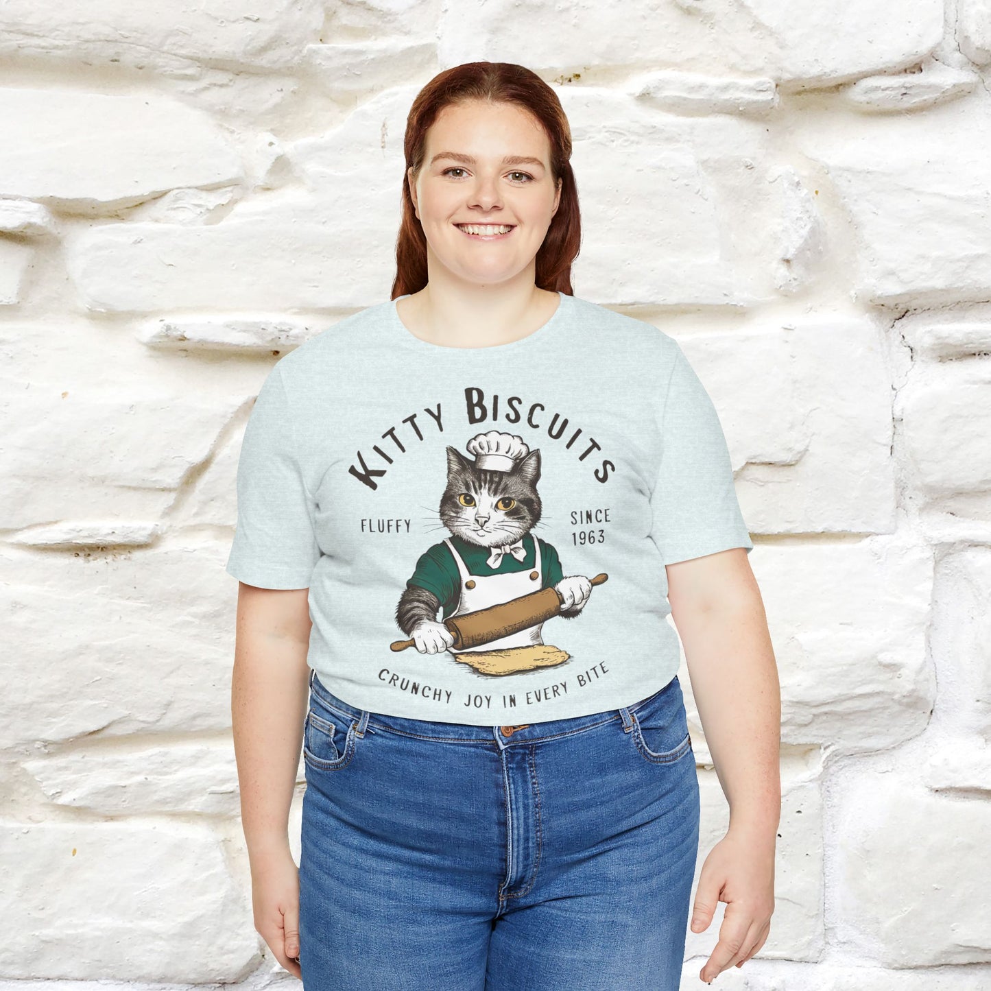 Kitty Biscuits Crunchy Joy T-Shirt | Cat Lover’s Delight for Men & Women | 100% Cotton*