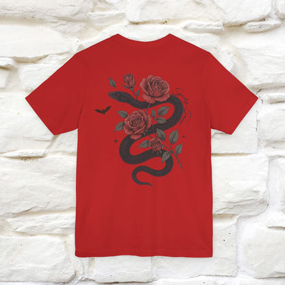 "The Rose and The Snake " Halloween T-shirt |Nunu&Miao Studio