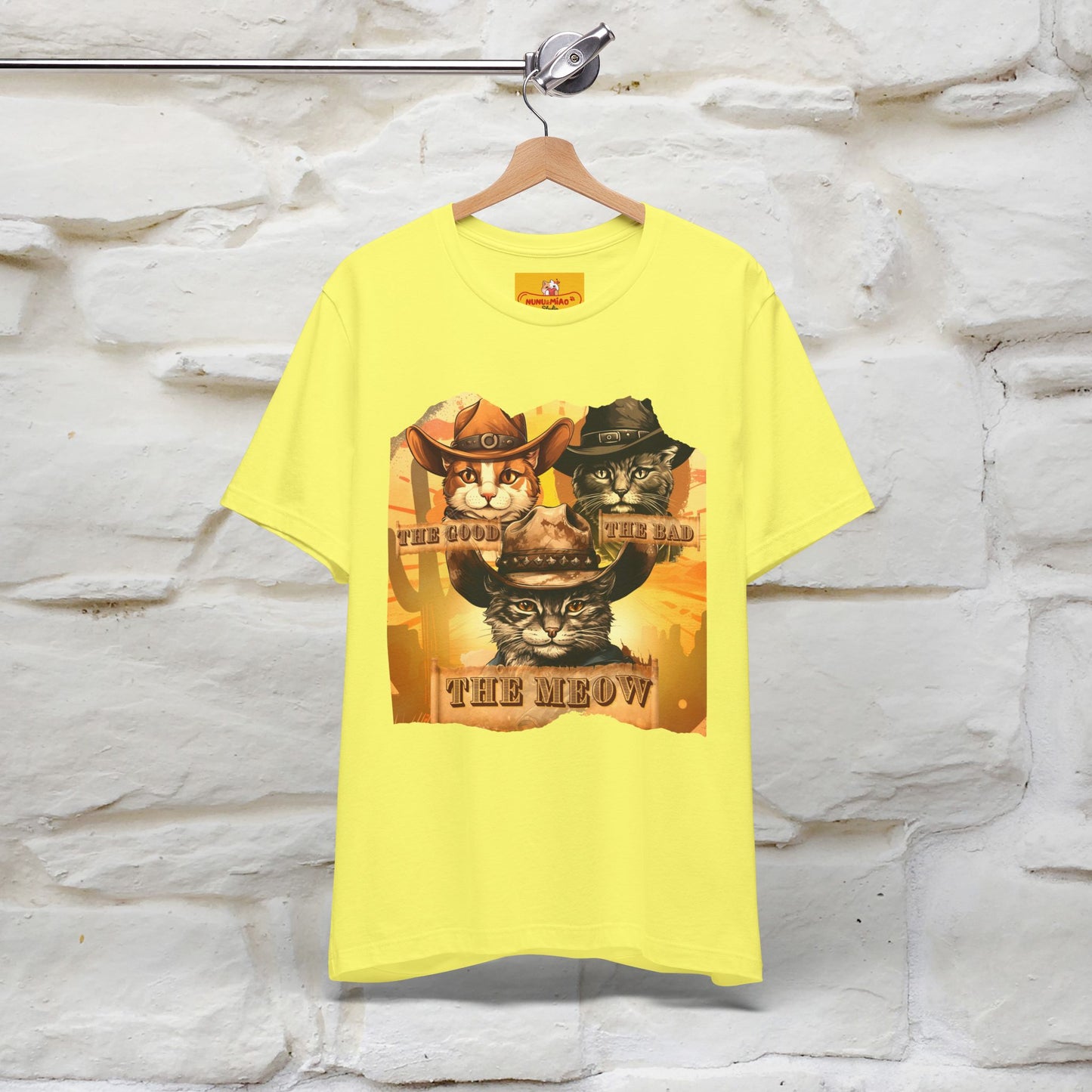 ''The Good, the Bad, and the Meow''| CatT-Shirt | Nunu&Miao Studio