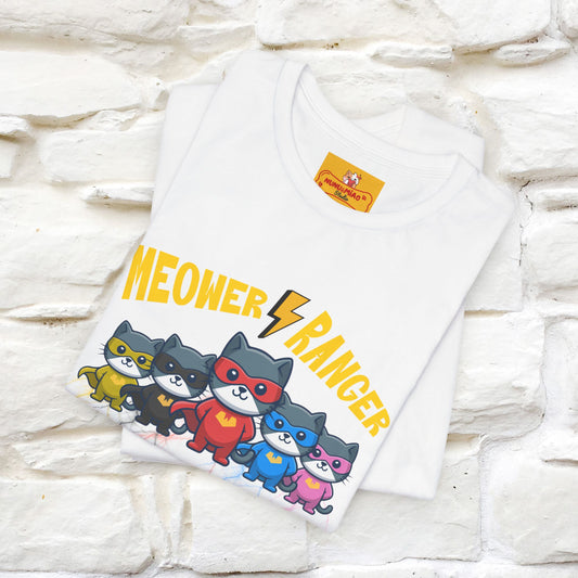 ''Meower Ranger''| CatT-Shirt | Nunu&Miao Studio