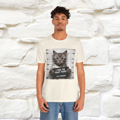 ''I Tore The Toilet Paper'' | Funny Cat T-Shirt | Nunu&Miao Studio