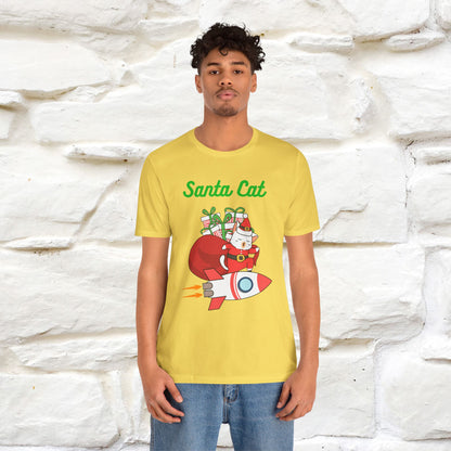 "Funny Santa Cat..." | Cat T-Shirt | Nunu&Miao Studio