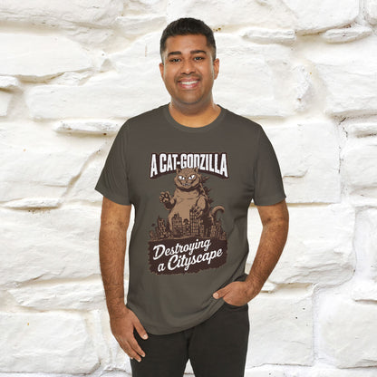 ''A Cat-Godzilla ''| CatT-Shirt | Nunu&Miao Studio