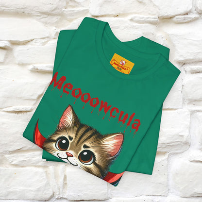 "Meooowcula" Cat T-shirt |Nunu&Miao Studio