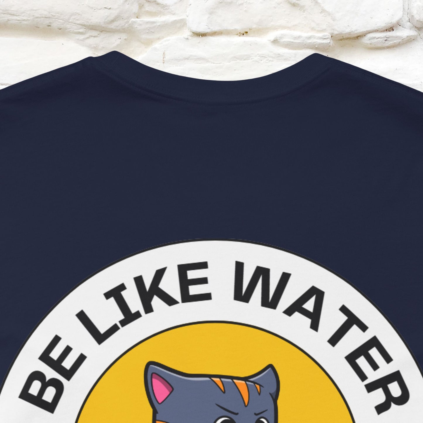 "Be Like Water: Cattitude Master | Cat T-Shirt |Nunu&Miao Studio