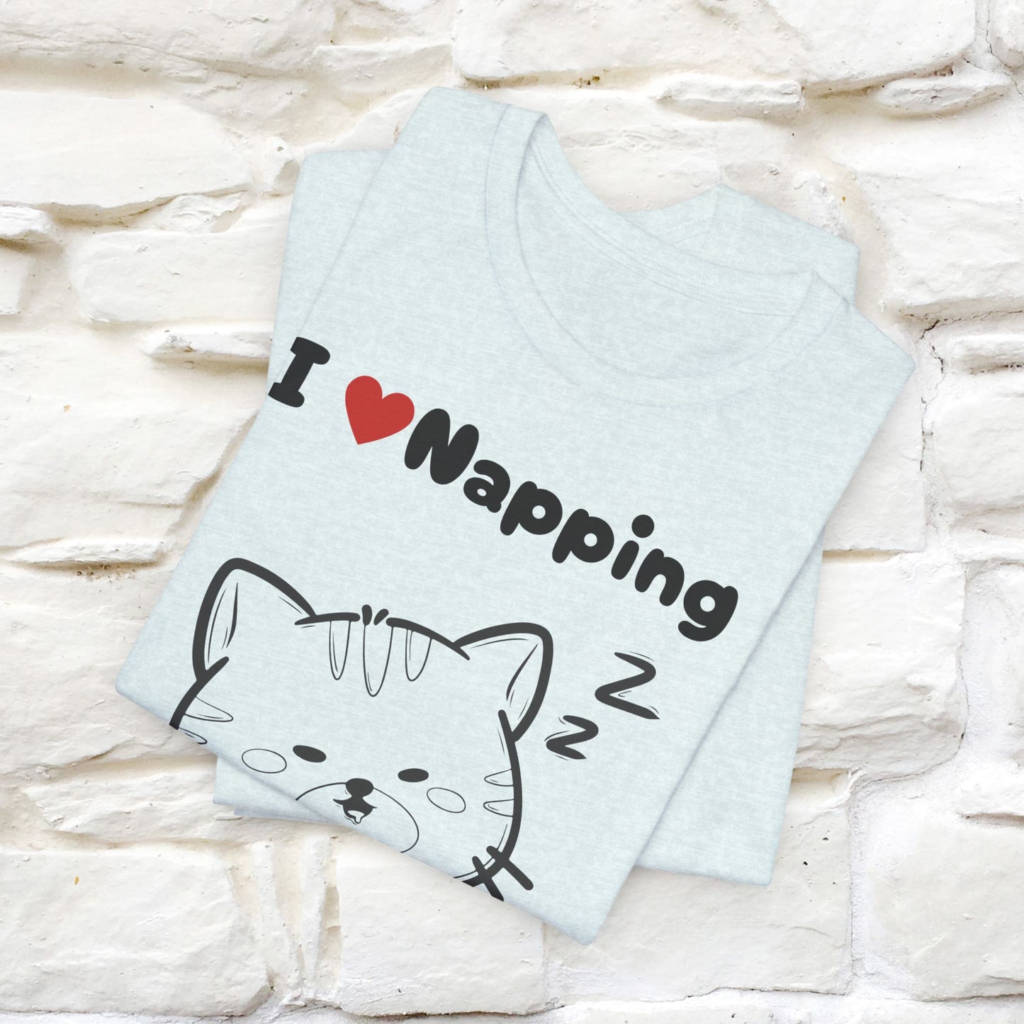 "I Love Napping" Cat T-Shirt for Men & Women | 100% Cotton* 🐾